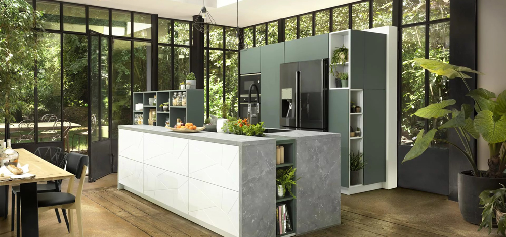 Премиальный остров на кухне. Вариант для больших помещений. Премиальный остров на кухне. Вариант для больших помещений.